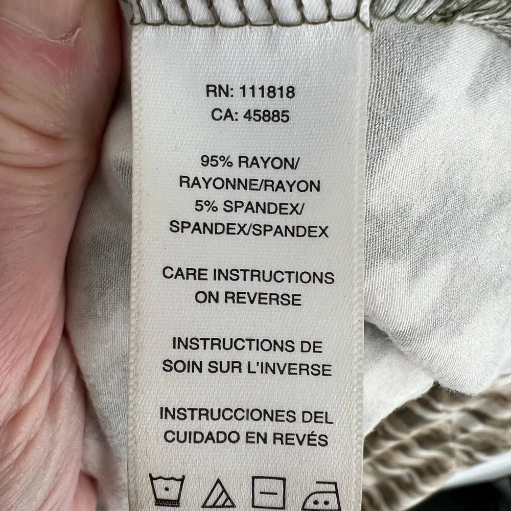 MICHAEL KORS MAXI DRESS IN CAMO, SLIPON SOFT‎ FABRIC